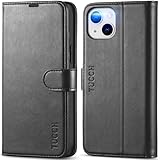 TUCCH Hülle für iPhone 14 Plus 5G Handyhülle 2022 TPU [Kartenfächer] [RFID...