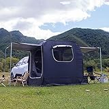 Heckklappenmarkise Autozelt - Automatische Big Space Car Rear Extension SUV Zelt, Frei Zu...