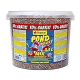 Pond Pellet Mix 3,3L / 462g - Futter für Koi & Goldfische – Tropisches...