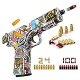 Spielzeug Pistole Kinder, Schaumstoff Shooter Gun mit Soft Bullet,...