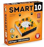 Piatnik 7167 - Smart 10 | Das revolutionäre Alleswisser Brettspiel I Für die Quizfreunde...