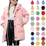 Winterjacke Kinder Verdickte Warm Daunenjacke für Mädchen und Jungen Winter Lang...