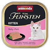 animonda Vom Feinsten Kitten, Nassfutter für wachsende Katzen im ersten...