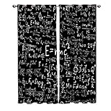 TTOILS Blickdicht Gardinen, Moderne Fensterdekoration - Stilvolle Cartoon-Galaxie...