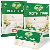 Yeecka 10 Stück Kleidermottenfalle Mottenfalle Kleidermotten, Effektiver Mottenschutz...