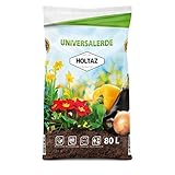 Holtaz Universalerde Erde Hochbeeterde für Gemüse Blumen Gartenpflanzen...