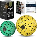 M.S.Lemberg® Faszienball klein Set - Massageball für gezielte Selbstmassage von Faszien,...