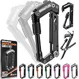 Camping Zubehör 8en1 Karabiner Multitool Vatertagsgeschenk für Papa Geschenke für...
