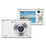 16 Fach Digitale Zoomkamera für Reisefotografie, 2,4 Zoll 44 MP 4K Ultra HD...