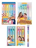 Ninna e Matti – 6 überschreibende Filzstifte, 6 löschbare Marker und 6...