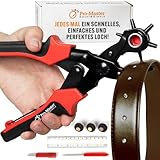 Lochzange für Leder, als Gürtellochzange oder für Uhrenarmbänder, Gürtel,...