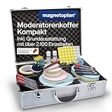 magnetoplan Moderationskoffer Kompakt | Inkl. 2100 Teile | HxBxT 340x470x165mm |...