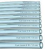 PVC Benzinschlauch Transparent Schlauchleitung Kraftstoffschlauch Wasserschlauch...