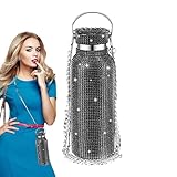 Tassen mit Strass, Thermosflasche mit Strass, isolierte Wasserflasche mit Pailletten, 350...