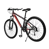 GRANDMEI 26-Zoll Mountainbike Fahrrad, 21-Gang-Schaltung-Vollfederung MTB Mountainbike...