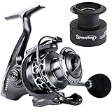 sougayilang Angelrolle 13 + 1BB Leichtes Ultra Glatte Aluminium Spinning Fishing Reel mit...