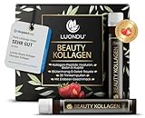 Luondu Beauty Kollagen Trinkampullen mit Hyaluronsäure (30 Ampullen mit 2500mg Premium...