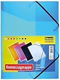 Idena 213374 - Sammelmappe mit Gummizug für DIN A4, aus Polypropylen,...