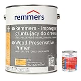 RemmersSet HK-Lasur Plus Farblos 0,75 L + Holzschutz-Grund 20 L – Komplett-Set...