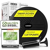 Dunlop Sports Balance Kissen Ball Sitzkissen - für einen stärkeren Rücken in Rekordzeit...