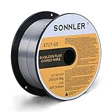 3 Rollen 0,8mm 1KG Fülldraht MIG MAG Schweißdraht für Schweißgerät ohne Gas, D100...