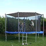 Trampolin Sonnenschutz Abdeckung, Ø 183 244 305 366 427 cm Trampolin...