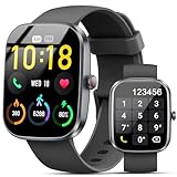 Smartwatch Herren Damen mit Telefonfunktion, 1.91' Fitnessuhr Damen,...