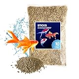 Teichsticks 10L – Premium Fischfutter für Koi, Goldfische & Teichfische –...