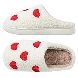 Solutra Hausschuhe Damen Plüsch Winter, Warme Pantoffeln Herren Slippers Damen,...