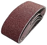 10 x Schleifbänder, K 120, Schleifband Bandschleifer 75x533mm 10Stk