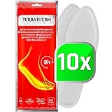 TerraTherm Sohlenwärmer- 10 Paar L, Wärmesohlen für Schuhe aller Art, Schuhwärmer...