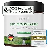 Lenevin® BIO Moossalbe gegen Falten für sensible Haut, 4-facher Testsieger F.A.Z. & mehr...