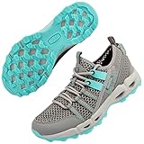 Miqieer Wanderschuhe Damen Trekkingschuhe Sommer Mesh Wanderhalbschuhe Atmungsaktiv...