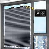 Saugnapfes Rollo Fensterrollo Sonnenschutz Verdunkelungsrollo,Plissee ohne Bohren,mit...