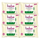 BEBE Intensive Reinigungstücher mit natürlichem Jojobaöl Abschminktücher aus...