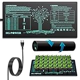 HG Power Heizmatte Pflanzen - Wärmematte Pflanzen für Zimmergewächshaus,...