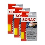 SONAX 3X 04173000 ApplikationsSchwamm Politur Wachs 1 Stück