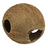 JBL 61514 Kokosnuss-Schale als Höhle für Aquarien und Terrarien, Cocos Cava...