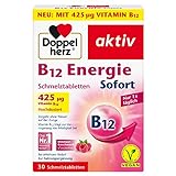 Doppelherz B12 Energie Sofort – Vitamin B12 trägt zur Verringerung von...