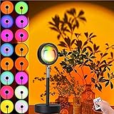Sunset Lamp, 16 Farben Sonnenuntergang Lampe mit Fernbedienung, USB Sunset Lampe...