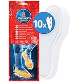 THE HEAT COMPANY Sohlenwärmer - 10 Paar - EXTRA WARM - Wärmesohlen - 8 Stunden warme...