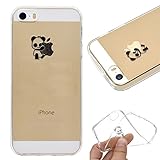 Artfeel Klar Weich Silikon Hülle für iPhone SE, iPhone 5S/5 Handyhülle...