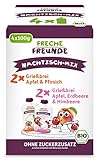 Freche Freunde Bio Grießbrei Quetschies Nachtisch-Mix, Quetschbeutel für Kinder ab 12...