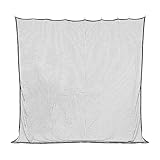 GkgWuxf Golfnetz, 3 x 3 m, schwarzes Polyester-Golfballnetz, Fahrnetz,...