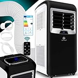 KESSER® - Klimaanlage Mobiles Klimagerät 4in1 kühlen, Luftentfeuchter, lüften,...