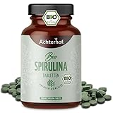 Spirulina Tabletten Bio | 400 Presslinge | mit je 6g Spirulina Algen Pulver pro Tagesdosis...