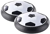 Playtastic Hoverball: Schwebender Luftkissen-Indoor-Fußball, Möbelschutz, Farb-LEDs,...