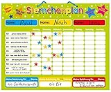 Magnetischer Sternchenplan/Belohnungstafel für bis zu DREI Kinder Feste Tafel,...