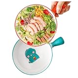 Xiuyer Suppenschalen, 2 Stück 600ml Suppentassen Suppenschale Mit Henkel Schüssel...