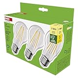 EMOS - LED-Lampe Filament A60 - A Klasse Vintage-Glühbirne - E27 Sockel -...